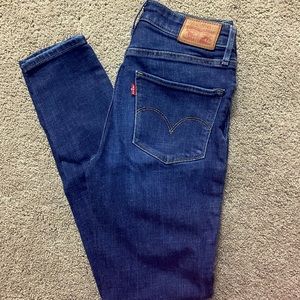 721 high rise skinny LEVIS